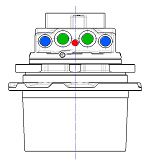 Configuraciones de los acoplamientos en los motorreductores ITR